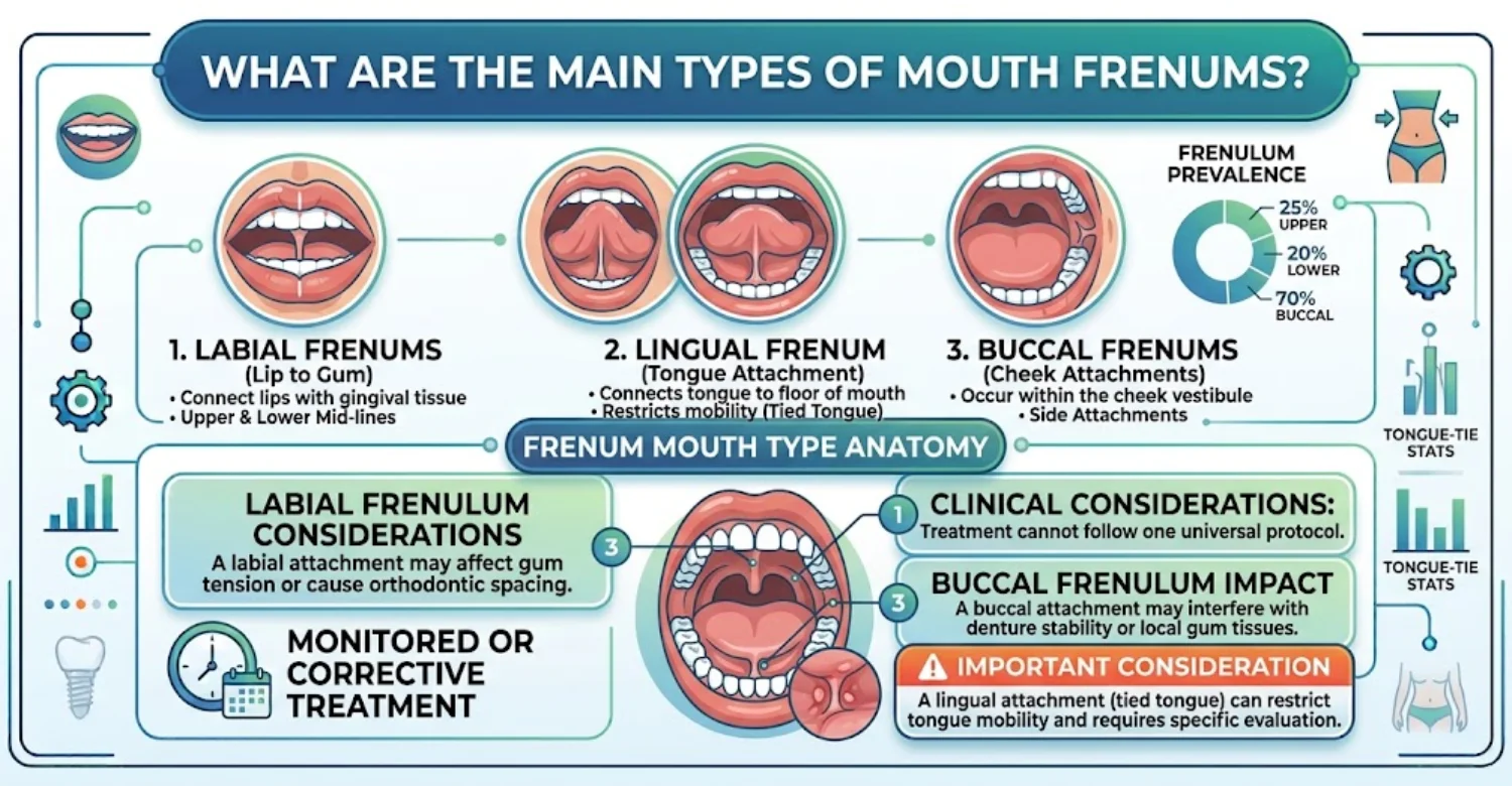 infographic frenum mouth